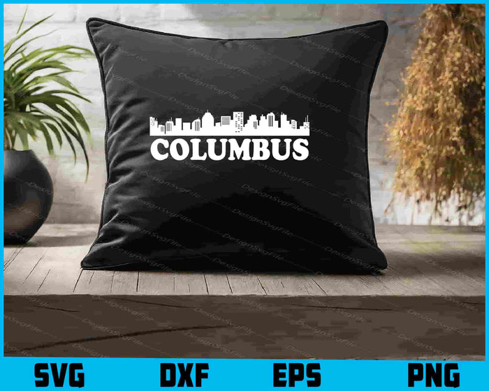 Columbus Skyline SVG