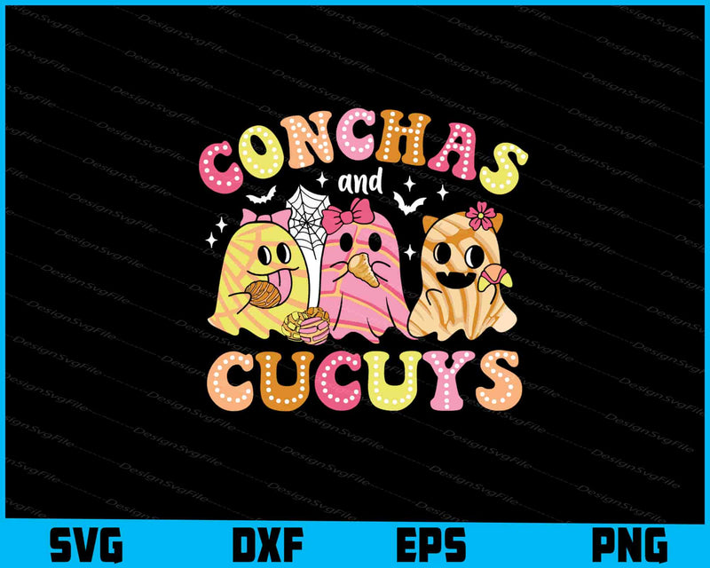 Conchas and Cucuys Halloween Mexican SVG PNG Digital Printable File  - Premium Cutting Files in SVG, PNG & EPS Formats - Premium SVG Cutting Files for Crafts