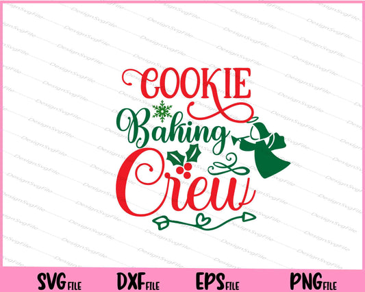 Cookie Baking Crew Svg Cutting Printable Files  - Premium Cutting Files in SVG, PNG & EPS Formats - Premium SVG Cutting Files for Crafts