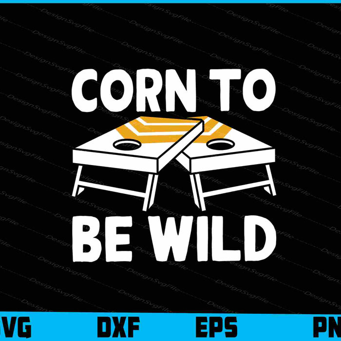 Corn To Be Wild Cornhole Player