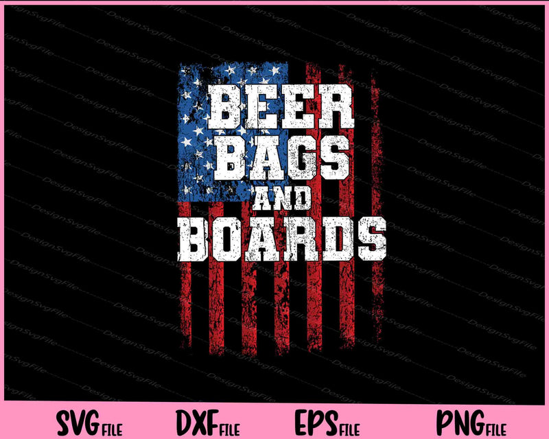 Cornhole SVG Beer Bags and Boards svg