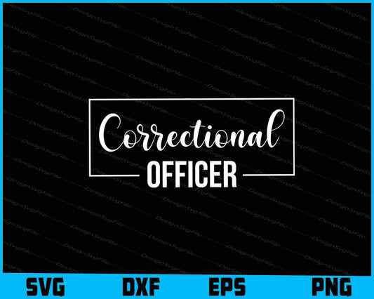 Correctional Officer SVG