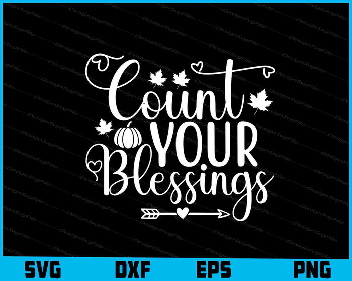 Count Your Blessings Thanksgiving