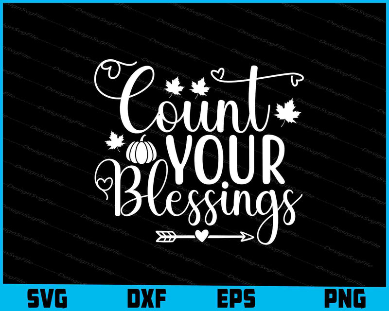 Count Your Blessings Thanksgiving