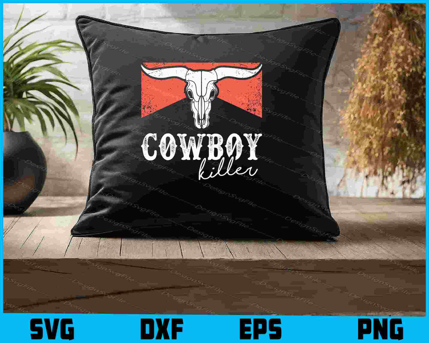 Cowboy Killer SVG