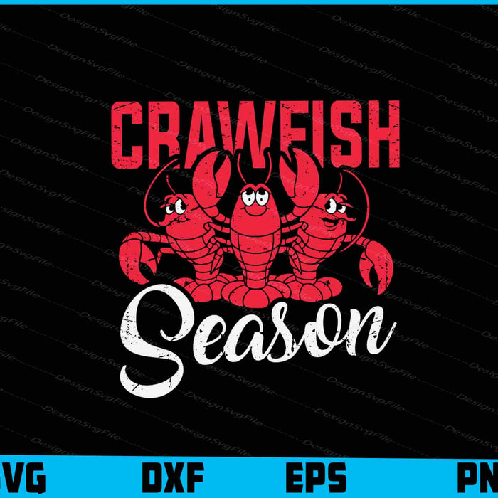 Crawfish Season SVG