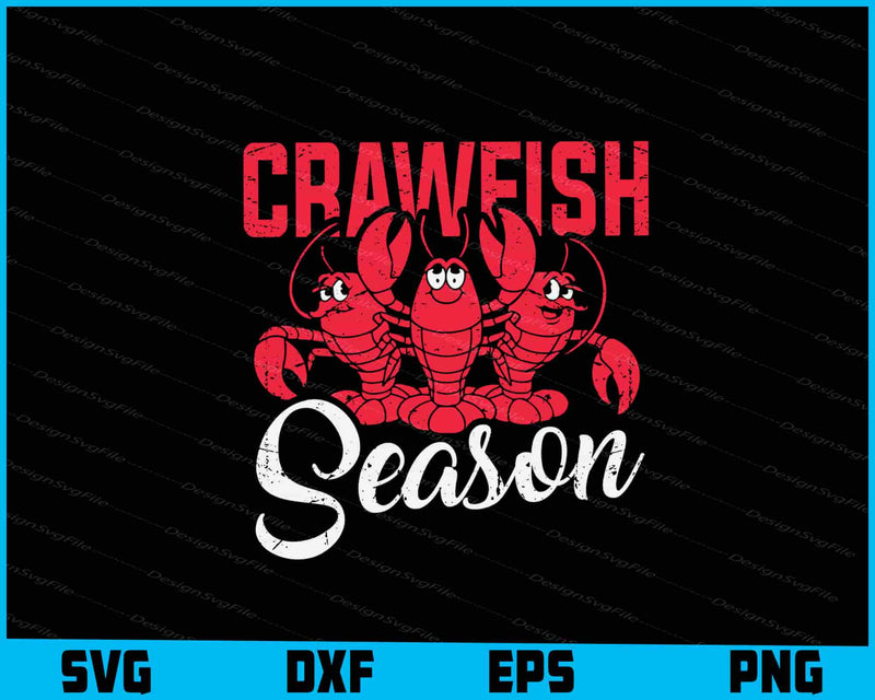 Crawfish Season SVG