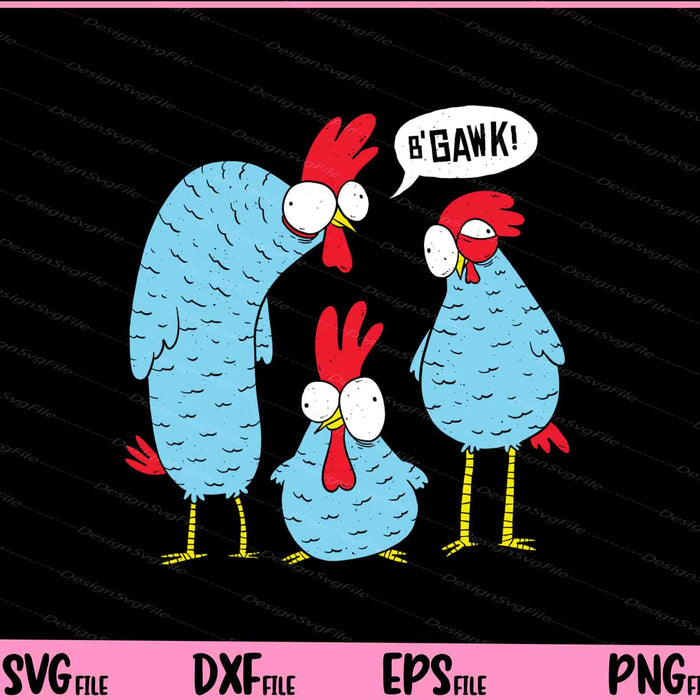 Crazy Chickens Funny Svg Cutting Printable Files  - Premium Cutting Files in SVG, PNG & EPS Formats - Premium SVG Cutting Files for Crafts