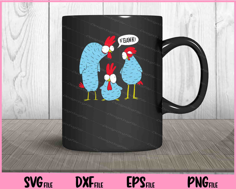 Crazy Chickens Funny mug