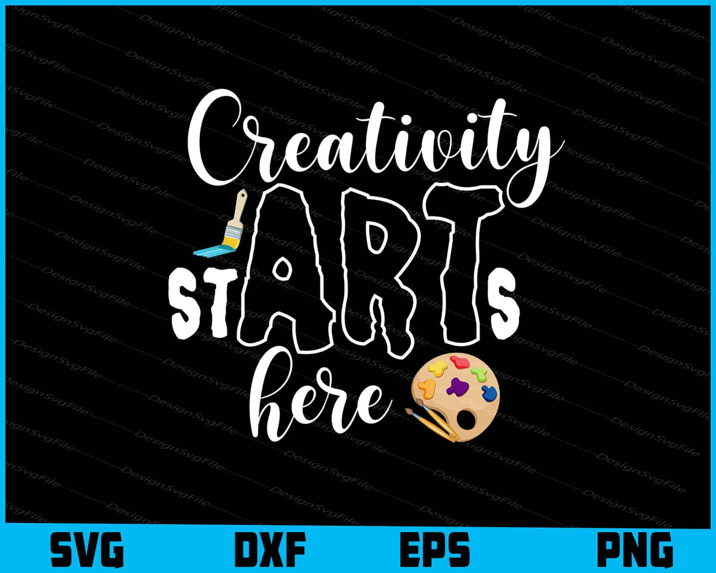 Creativity Starts Here SVG