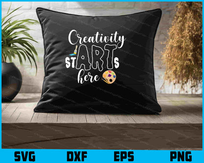 Creativity Starts Here SVG