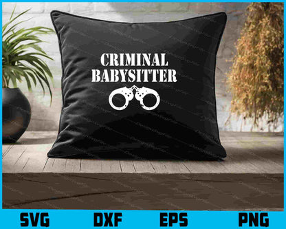 Criminal Babysitter SVG