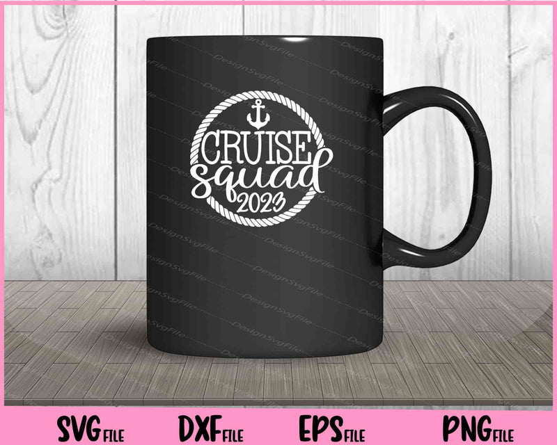 Cruise Squad 2023 ship mug