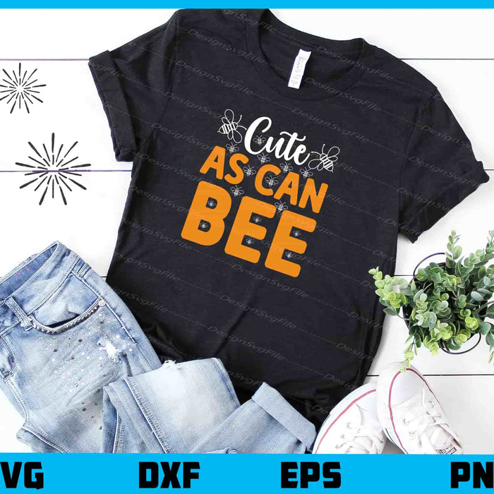 Cute As Can Be Svg Cutting Printable File  - Premium Cutting Files in SVG, PNG & EPS Formats - Premium SVG Cutting Files for Crafts