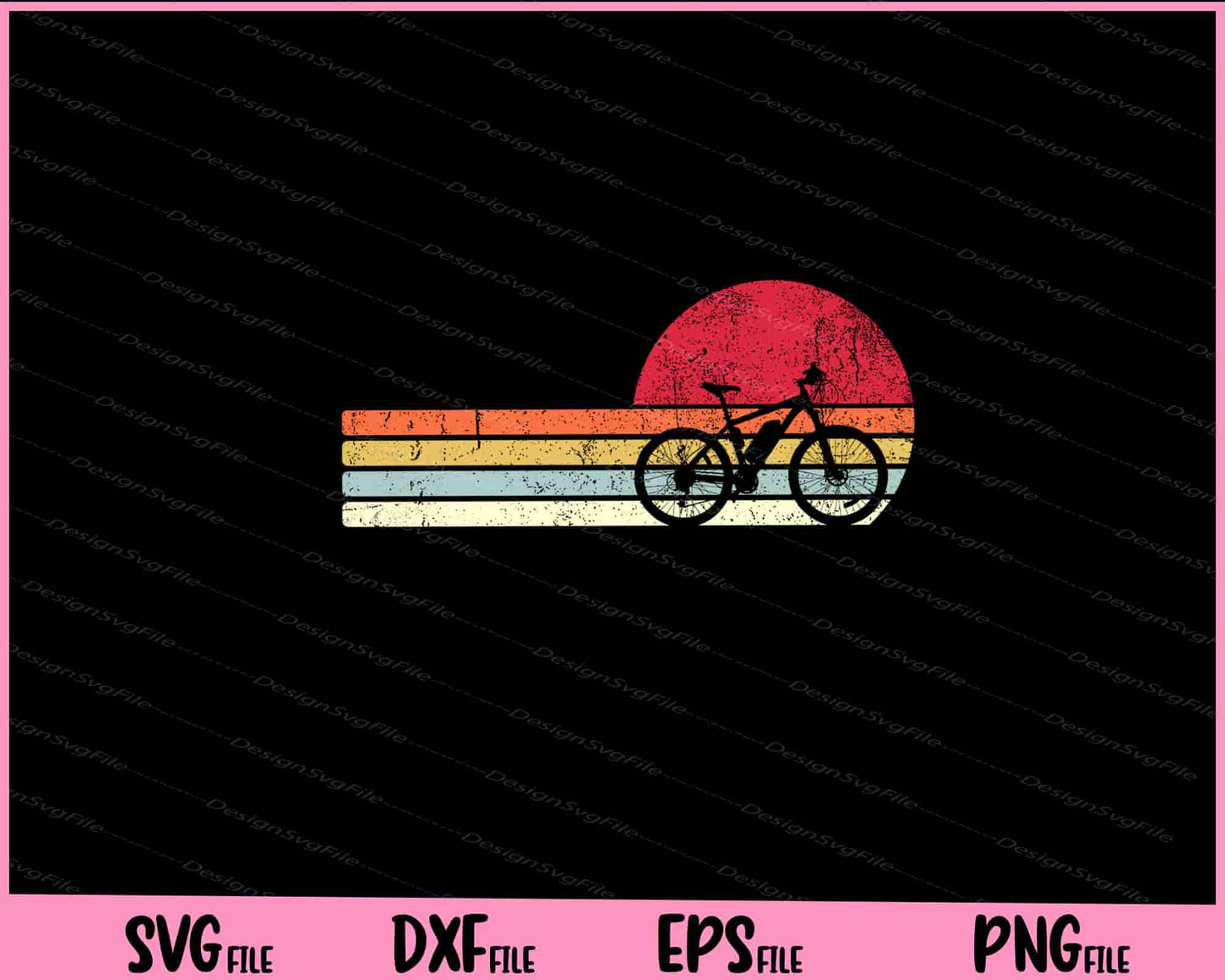 Cycling Retro Style T-Shirt For Cyclist Svg Cutting Printable Files  - Premium Cutting Files in SVG, PNG & EPS Formats - Premium SVG Cutting Files for Crafts