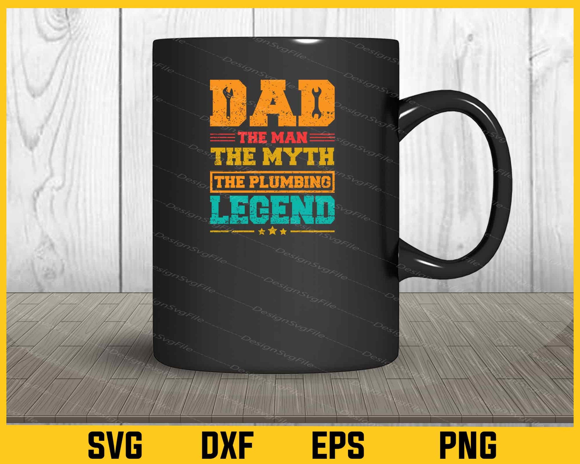 Dad The Man The Myth The Legend Svg Cutting Printable File  - Premium Cutting Files in SVG, PNG & EPS Formats - Premium SVG Cutting Files for Crafts