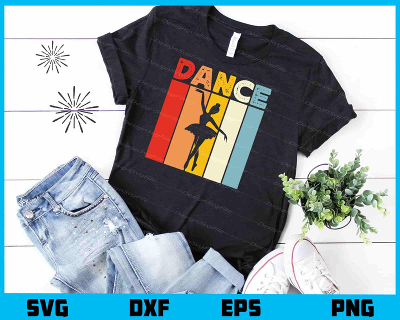 Dance Vintage Retro t shirt