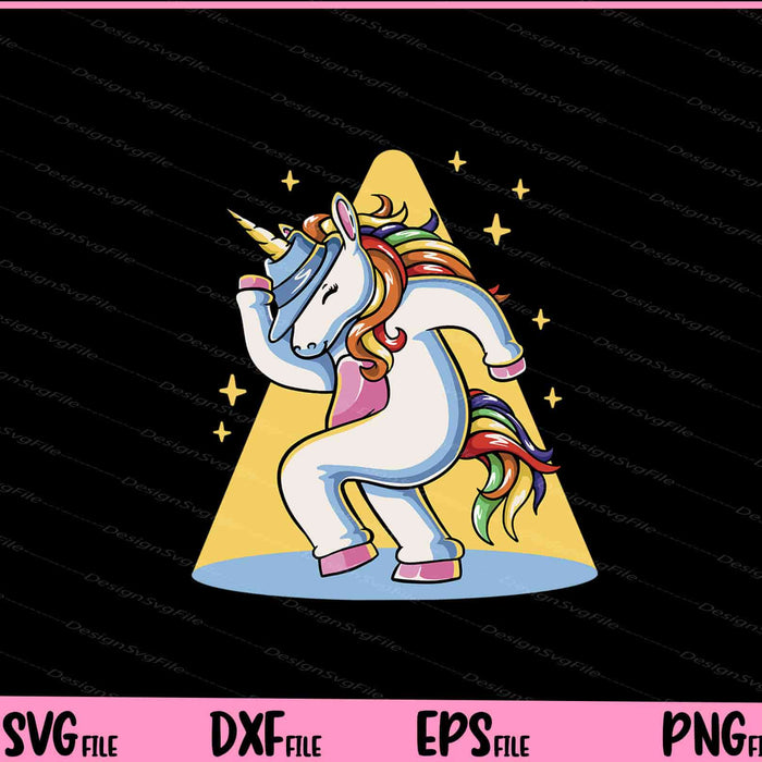 Dancing Unicorn Svg Cutting Printable Files  - Premium Cutting Files in SVG, PNG & EPS Formats - Premium SVG Cutting Files for Crafts