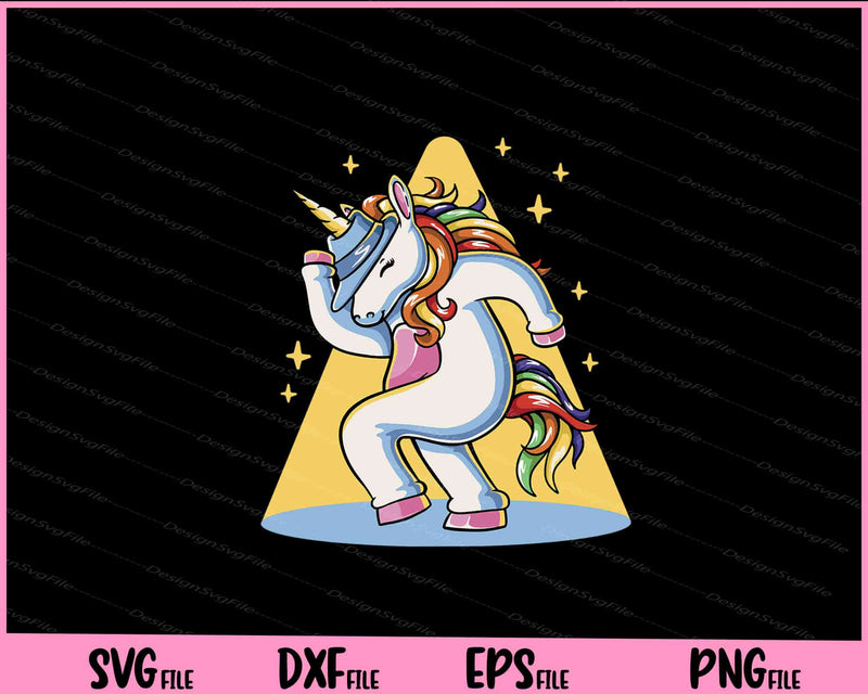 Dancing Unicorn Svg Cutting Printable Files  - Premium Cutting Files in SVG, PNG & EPS Formats - Premium SVG Cutting Files for Crafts