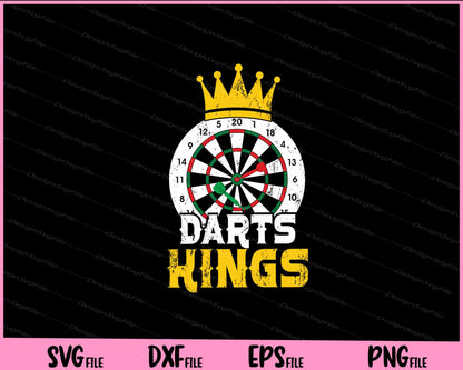 Darts Könige Svg Cutting Printable Files  - Premium Cutting Files in SVG, PNG & EPS Formats - Premium SVG Cutting Files for Crafts