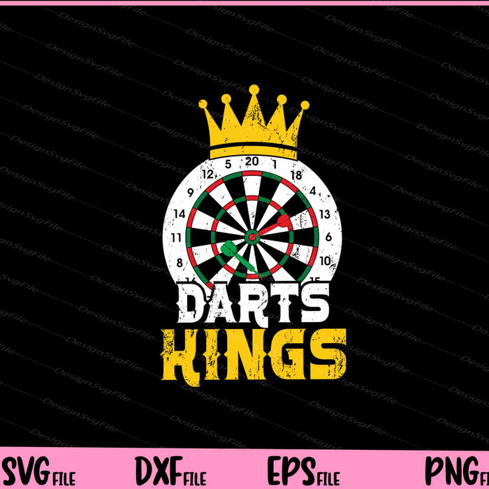 Darts Könige Svg Cutting Printable Files  - Premium Cutting Files in SVG, PNG & EPS Formats - Premium SVG Cutting Files for Crafts