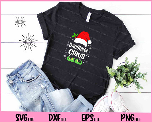 Daughter Claus Christmas Svg Cutting Printable File  - Premium Cutting Files in SVG, PNG & EPS Formats - Premium SVG Cutting Files for Crafts