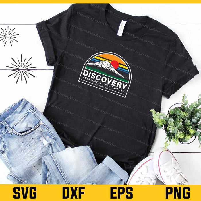 Discovery Everday Is A New Explore Svg Cutting Printable File  - Premium Cutting Files in SVG, PNG & EPS Formats - Premium SVG Cutting Files for Crafts