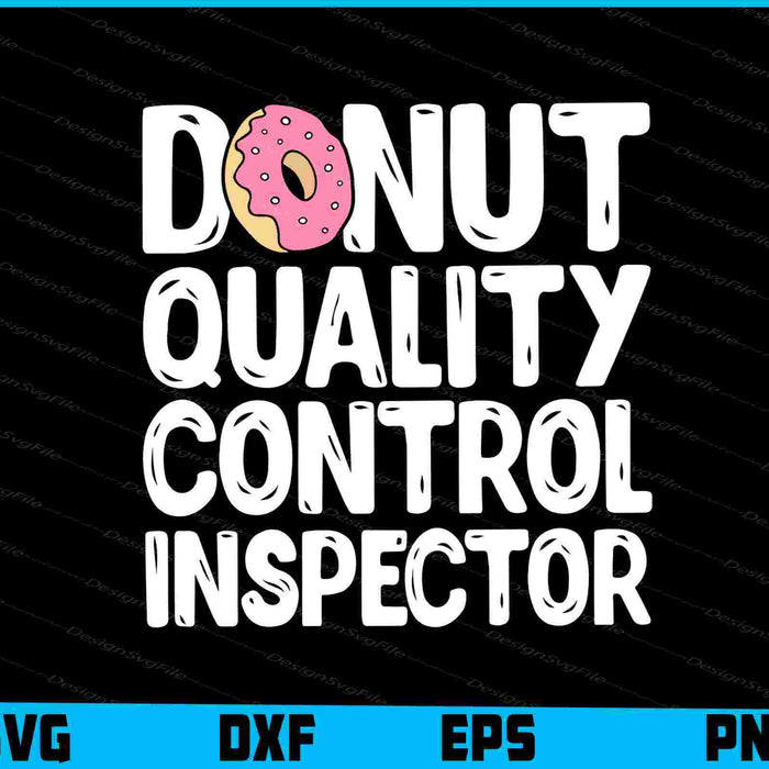 Donut Quality Control Inspector SVG