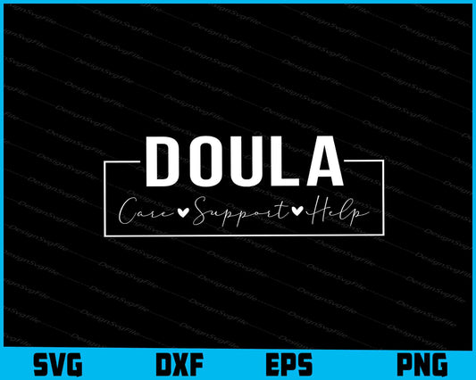 Doula Care Support Help SVG