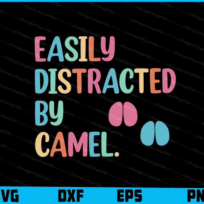 Easily Distracted By Camel SVG, Animals PNG
