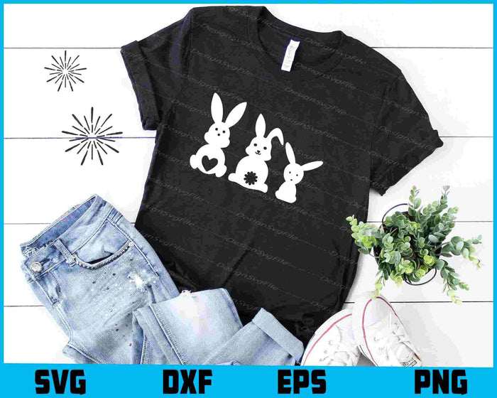 Easter Day Bundle SVG, Bunny SVG Easter Bunny PNG