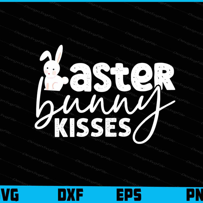 Easter Bunny Kisses SVG