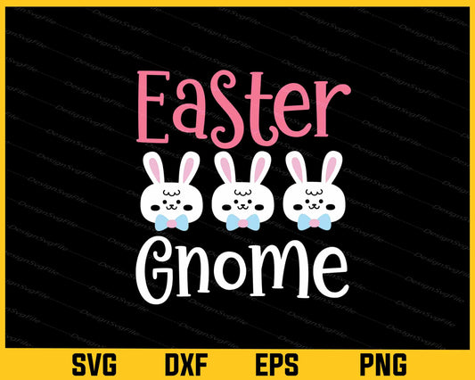 Easter Gnome Svg Cutting Printable File  - Premium Cutting Files in SVG, PNG & EPS Formats - Premium SVG Cutting Files for Crafts