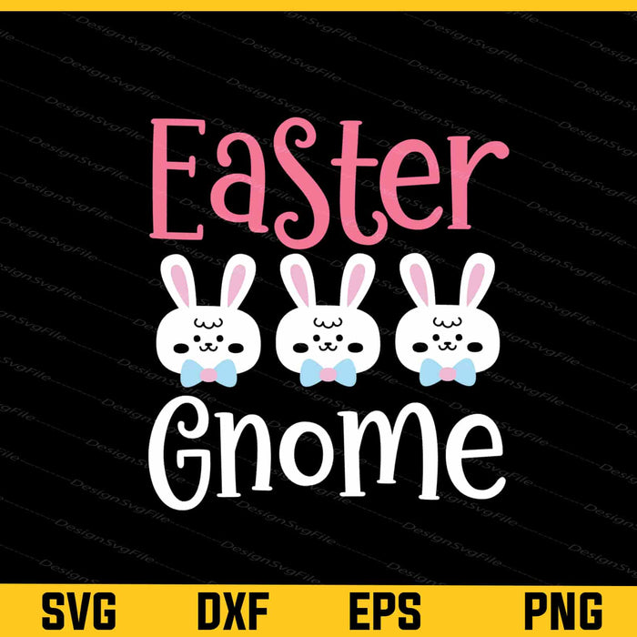 Easter Gnome Svg Cutting Printable File  - Premium Cutting Files in SVG, PNG & EPS Formats - Premium SVG Cutting Files for Crafts