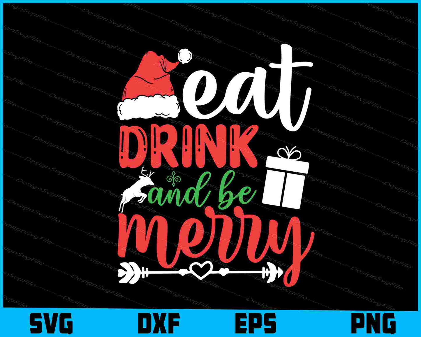 Eat Drink & Be Merry Christmas Gifts