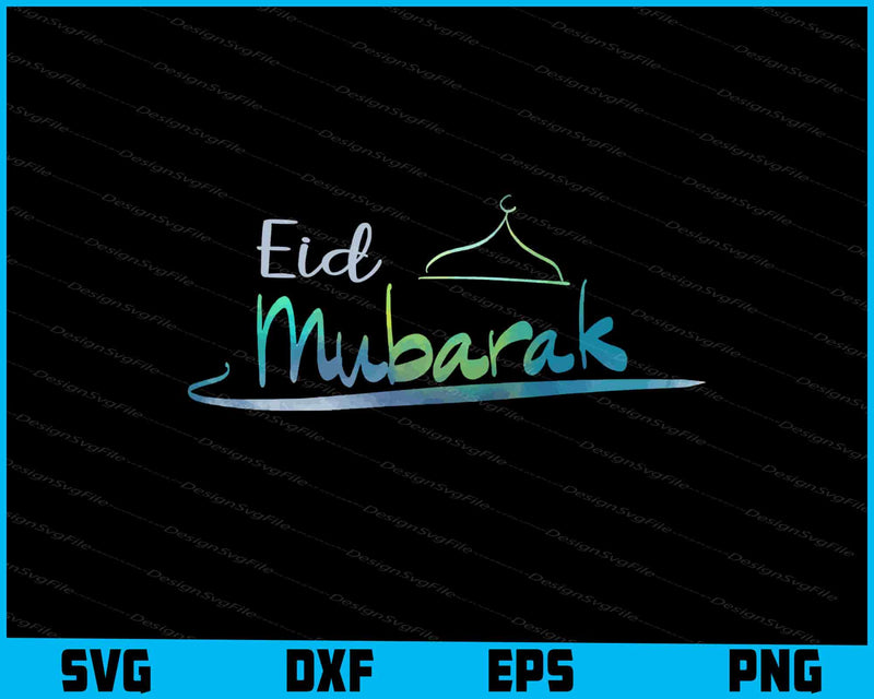 Eid Mubarak SVG, Ramadan SVG