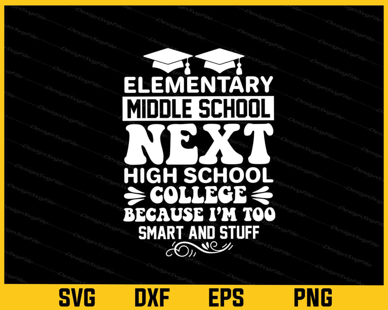 Elementary Middle School High School College Svg Cutting Printable File