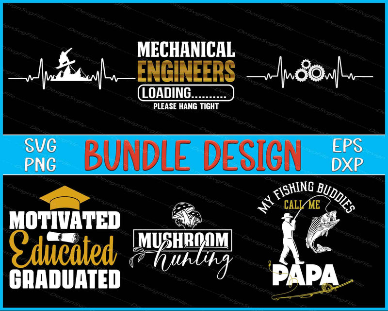 Engineer Bundle SVG, Heartbeat PNG