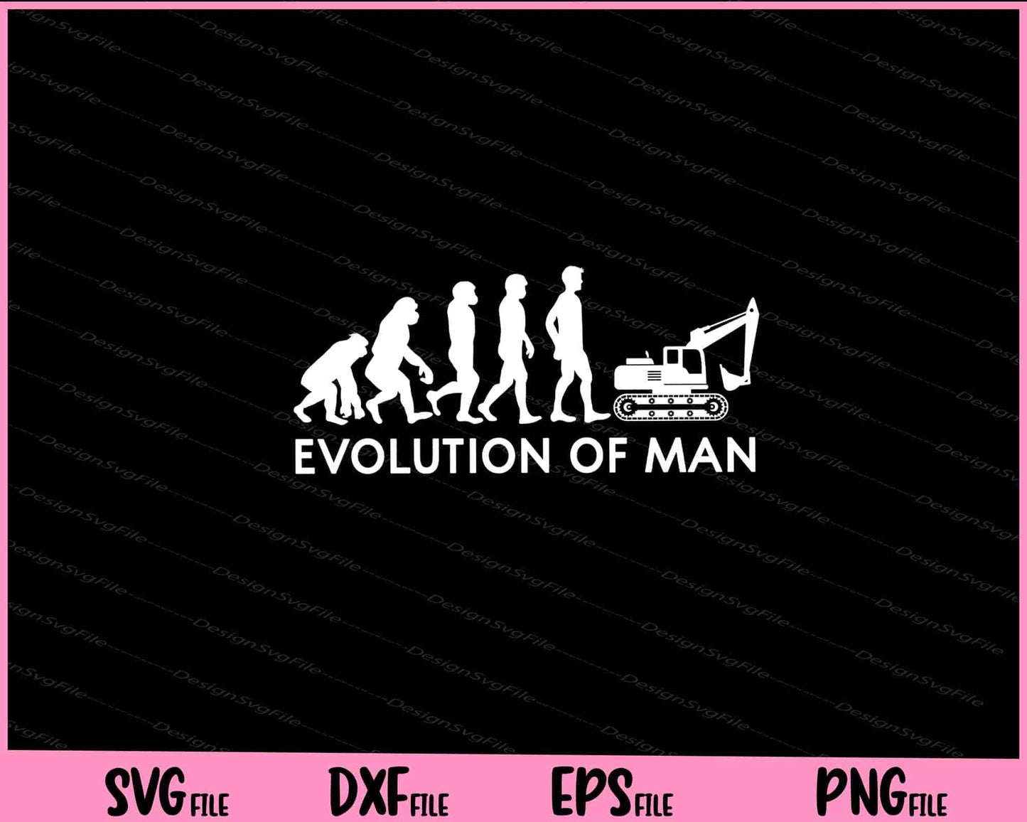 Evolution Of Man Svg Cutting Printable Files  - Premium Cutting Files in SVG, PNG & EPS Formats - Premium SVG Cutting Files for Crafts