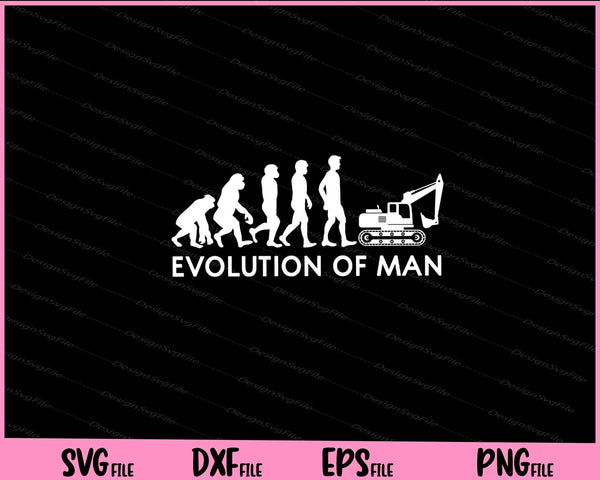 Evolution Of Man svg