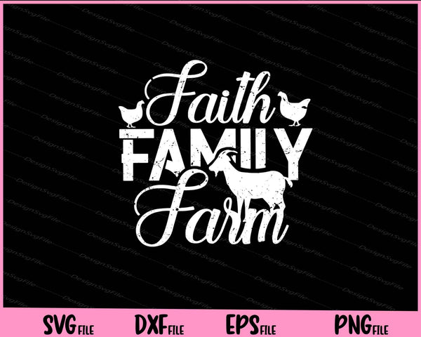 Faith Family Farm svg