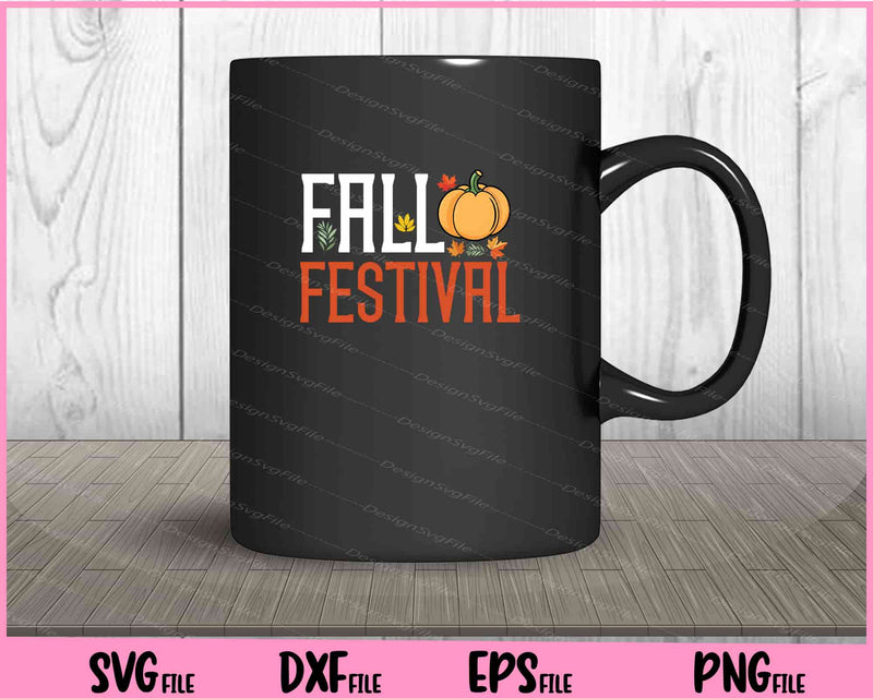 Fall Festival Holiday mug