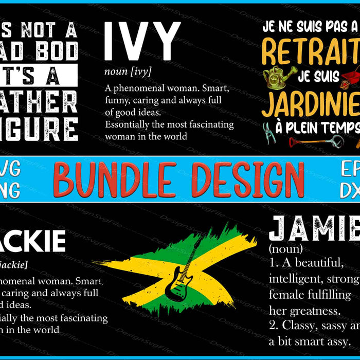 Father Bundle SVG, Jamaica Flag PNG Christmas