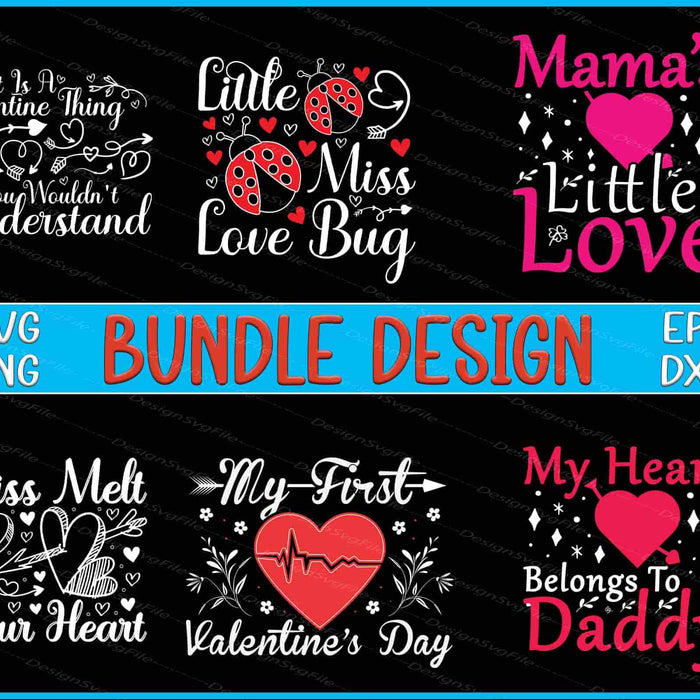 Father Day Bundle SVG Valentines Day PNG