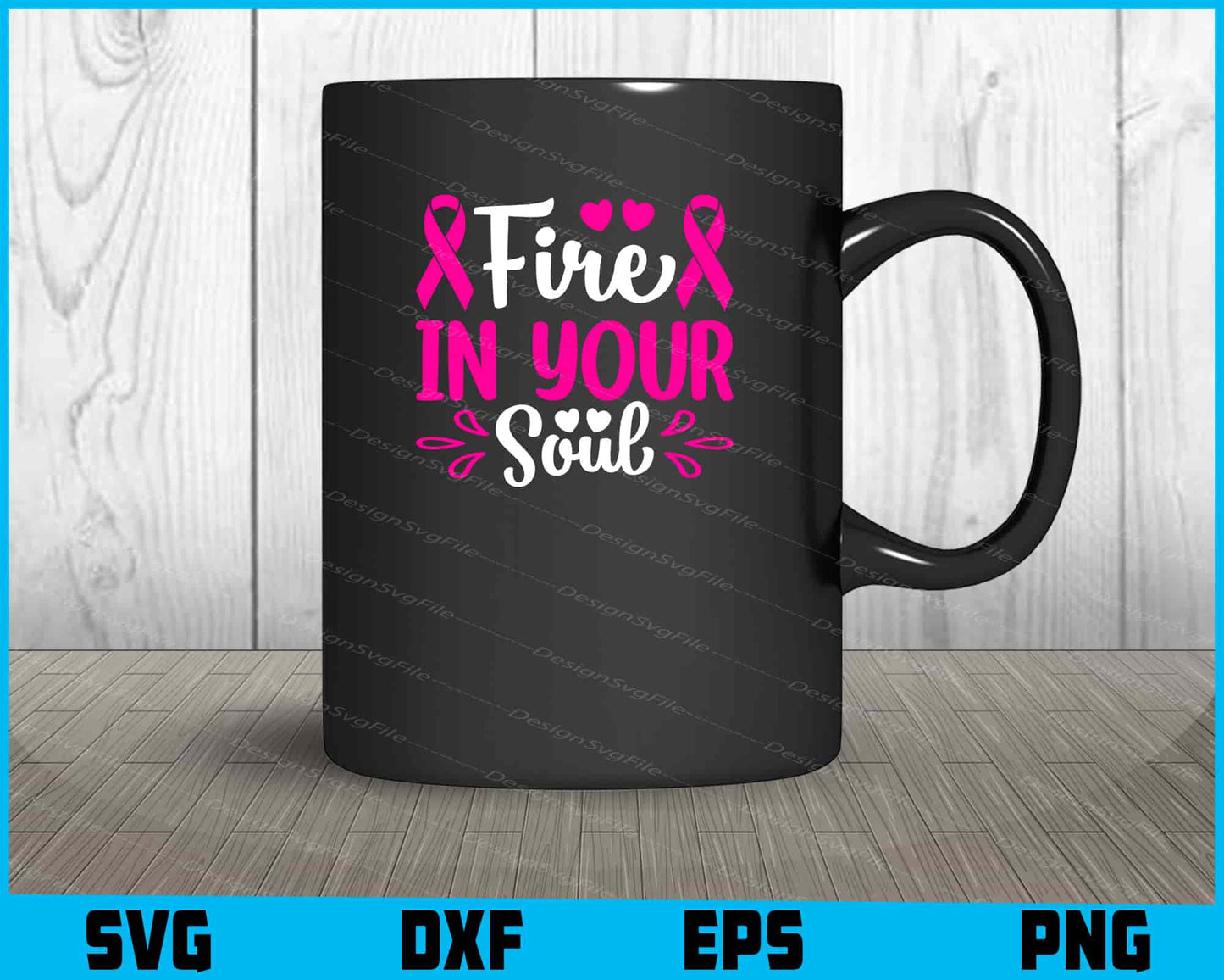 Fire In Your Soul Breast Cancer Svg Cutting Printable File  - Premium Cutting Files in SVG, PNG & EPS Formats - Premium SVG Cutting Files for Crafts