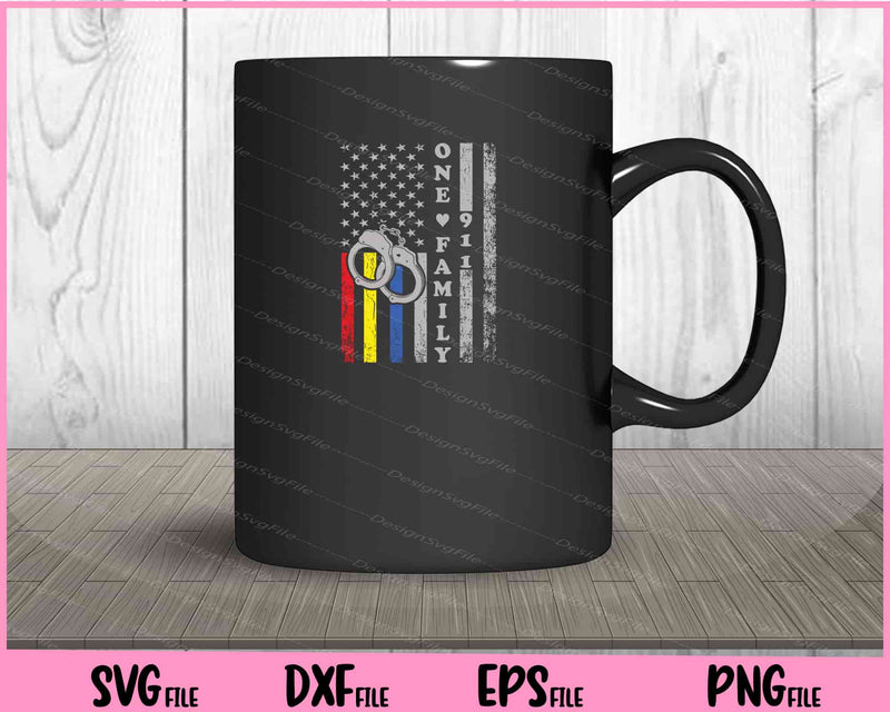 Fire Police Dispatcher 911 Emergency Services mug