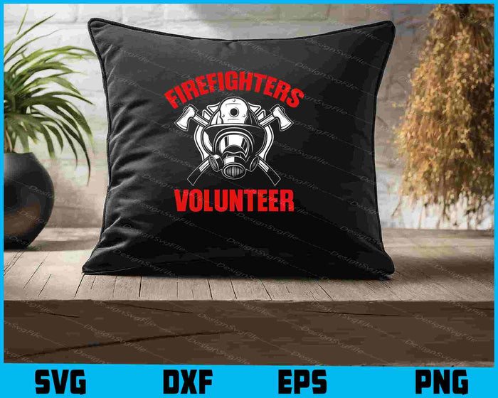 Firefighters Volunteer SVG