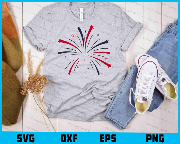 Firework 4th of July SVG