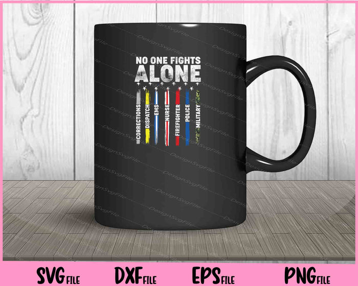 First Responders American Thin Line Police Fire Military Svg Cutting Printable File  - Premium Cutting Files in SVG, PNG & EPS Formats - Premium SVG Cutting Files for Crafts