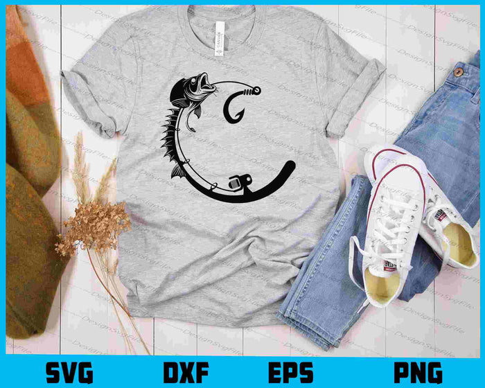 Fishing Hook SVG, Fisherman PNG